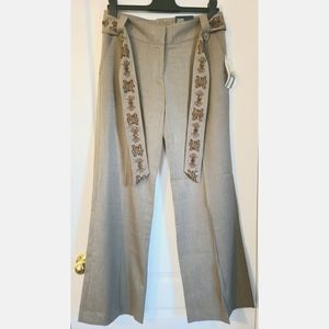 Suzy Shier Women's Tie Belt Dress Pant